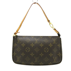 Louis Vuitton Pochette Accessoire  Canvas Clutch Bag