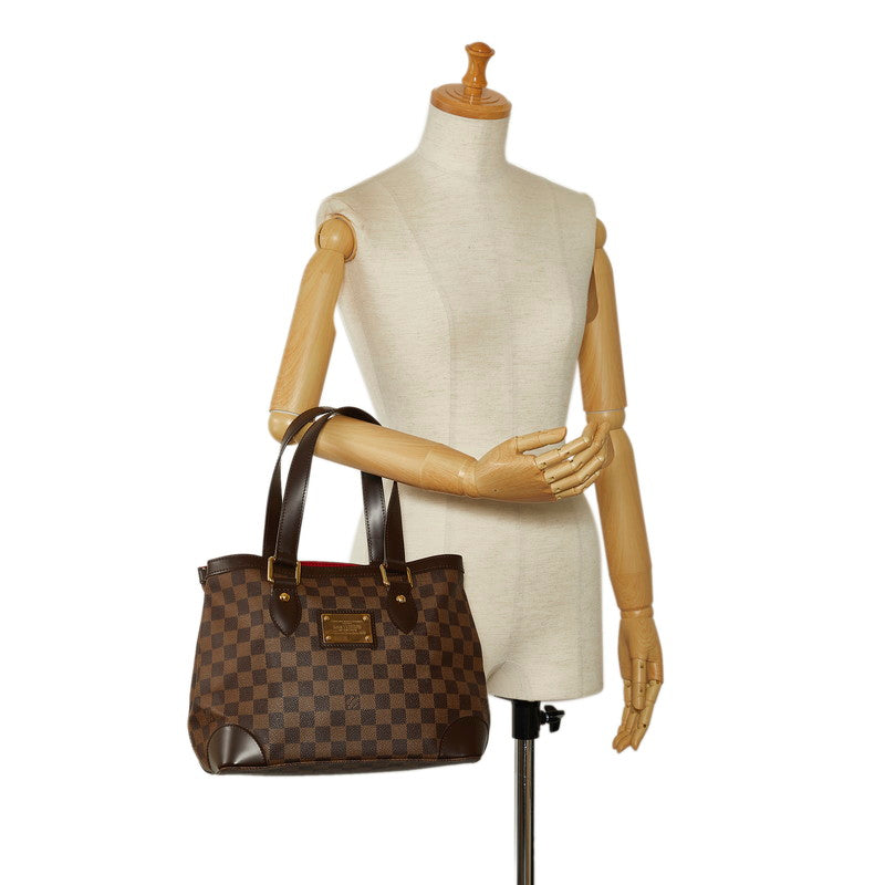 Louis Vuitton Damiere Hamsteed PM Tortoise Bag N51205 Brown PVC Leather  Louis Vuitton