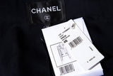 Chanel Navy Tweed Stripe Detail Blazer SZ 46 NWT