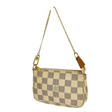 Louis Vuitton Mini Pochette Accessoires  Canvas Clutch Bag