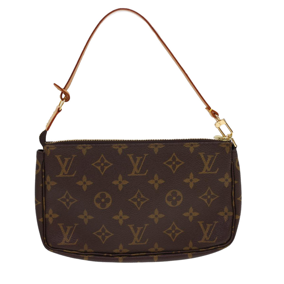 Louis Vuitton Pochette Accessoires  Canvas Clutch Bag