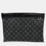 Black Monogram Eclipse Canvas Pochtte Apollo Clutch Bag