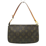 Louis Vuitton Pochette Accessoire  Canvas Clutch Bag