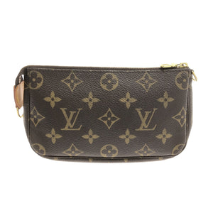 Louis Vuitton Pochette Accessoire  Canvas Clutch Bag
