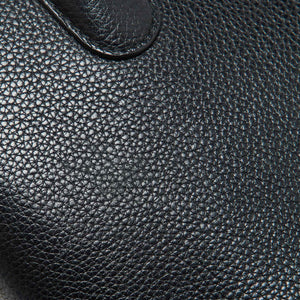 Dior Black Leather Open Bar Tote
