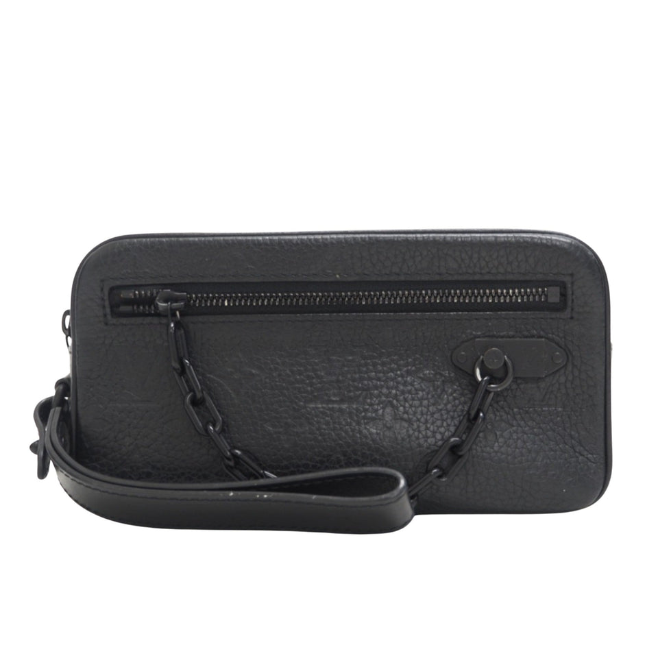 Louis Vuitton Volga  Leather Clutch Bag