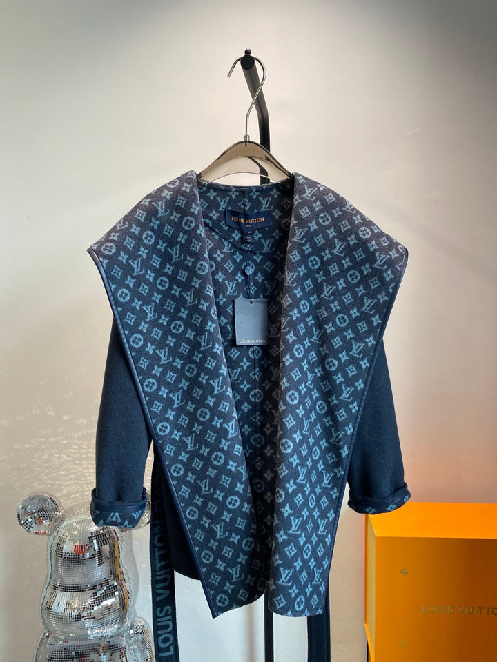 Luxury Louis Vuitton  Wrap Coat 039