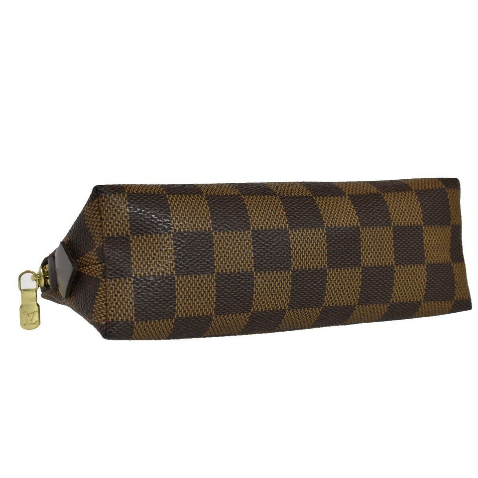 Louis Vuitton Cosmetic Pouch  Canvas Clutch Bag