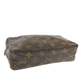 Louis Vuitton Trousse De Toilette  Canvas Clutch Bag