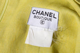 Chanel Citrine Dress With Button Detail SZ 40