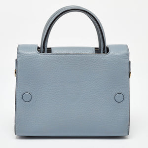 Dior Blue Leather Mini Diorever Tote