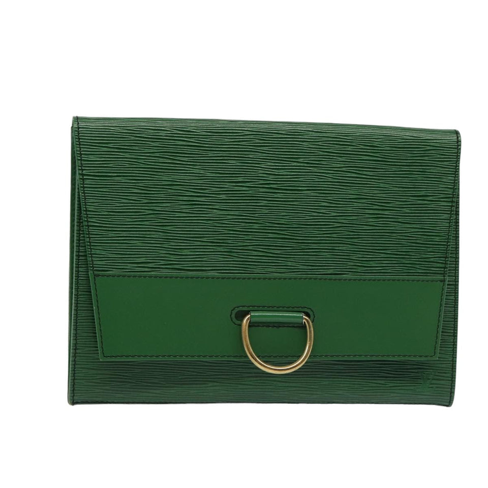 Louis Vuitton Léna  Leather Clutch Bag