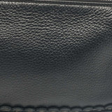 Dior Black Leather Ethnic Clutch Bag