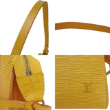 Louis Vuitton Pochette  Leather Clutch Bag