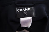 CHANEL Coco Print 2007 Spring Runway Unisex Silk Robe