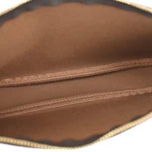 Louis Vuitton Pochette Accessoires  Canvas Clutch Bag