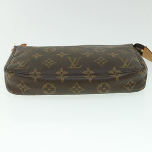 Louis Vuitton Pochette Accessoire  Canvas Clutch Bag