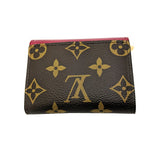 Louis Vuitton 2018 Monogram Zoé Fuchsia Wallet