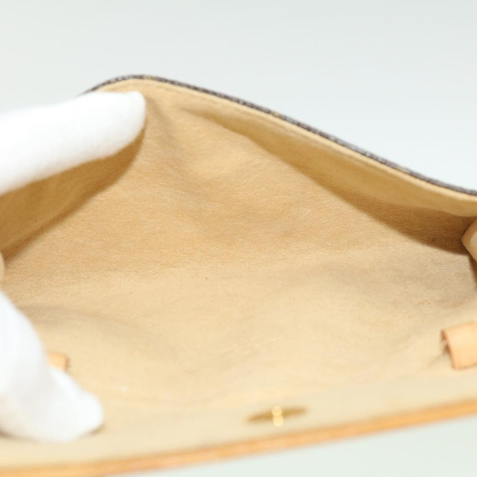 Louis Vuitton Pochette Twin  Canvas Clutch Bag
