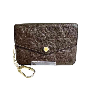 Louis Vuitton Pochette Clés  Leather Clutch Bag