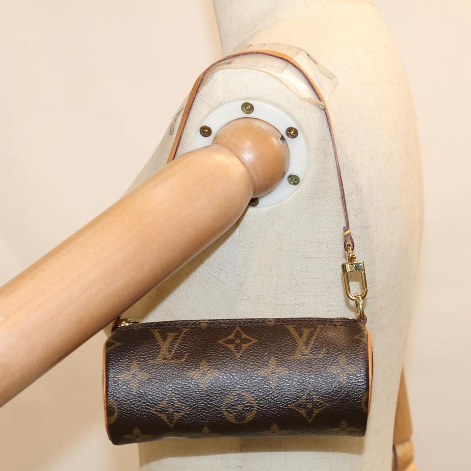 Louis Vuitton Papillon  Canvas Clutch Bag