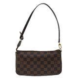 Louis Vuitton Pochette Accessoire  Canvas Clutch Bag