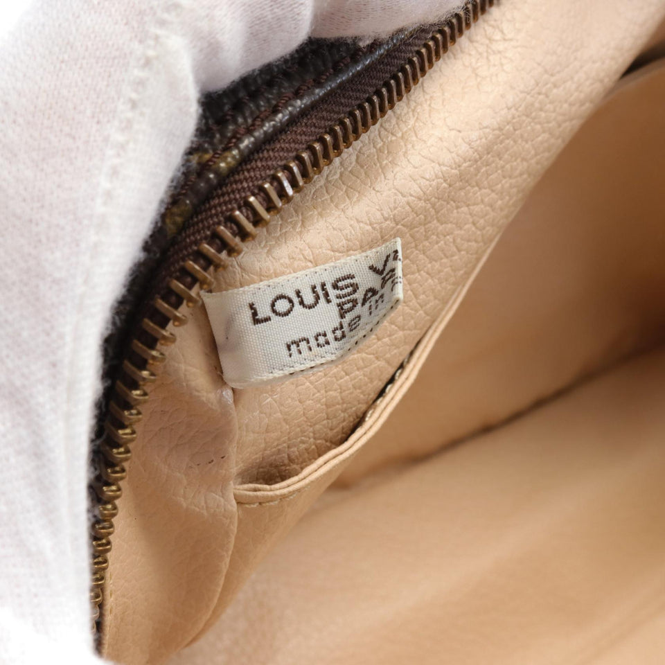 Louis Vuitton Monogram Trousse Toilette Clutch Canvas Vanity Bag