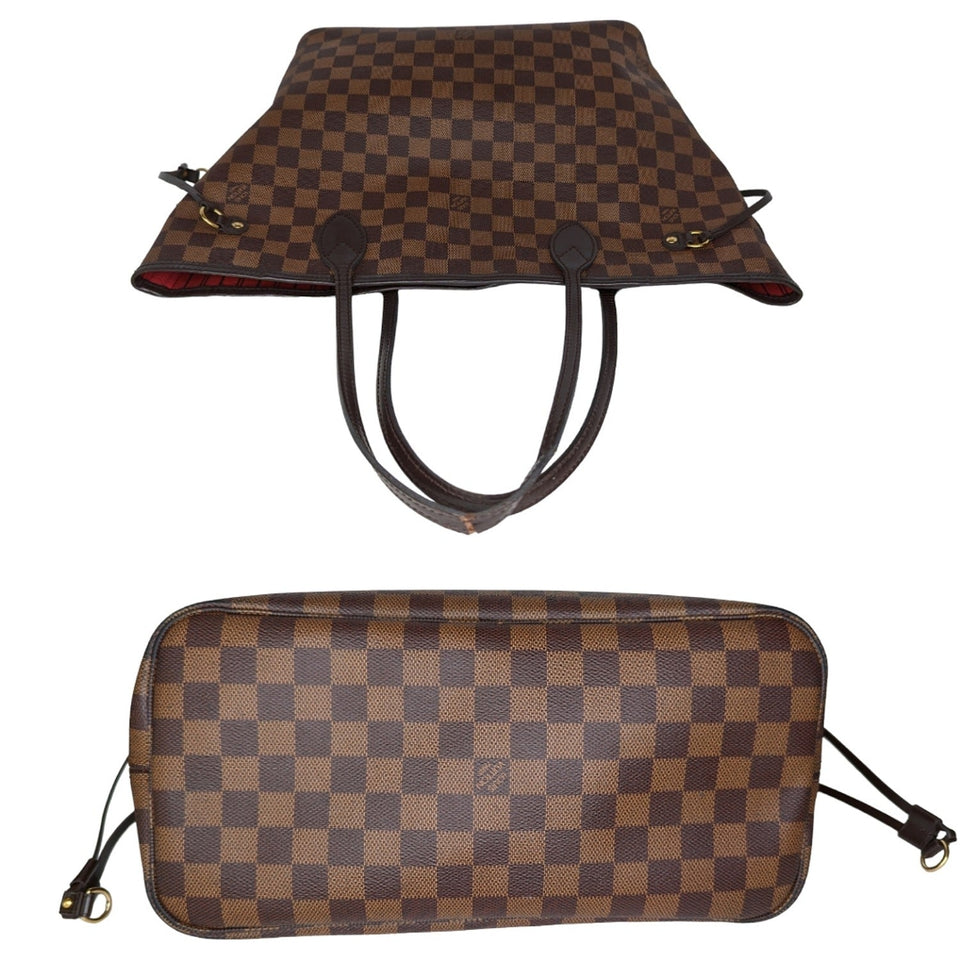 Louis Vuitton 2018 Neverfull Damier Ebene MM Tote