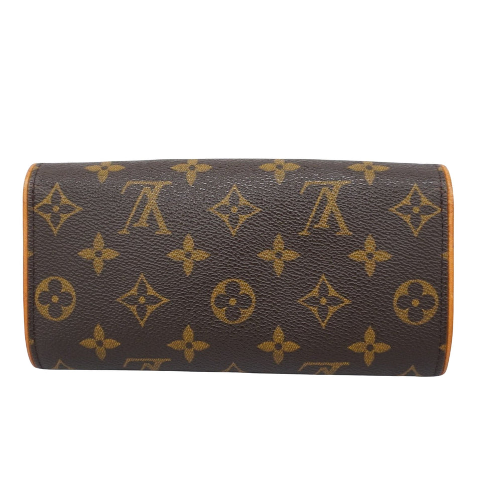 Louis Vuitton Pochette Twin  Canvas Clutch Bag