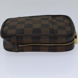 Louis Vuitton Okapi  Canvas Clutch Bag