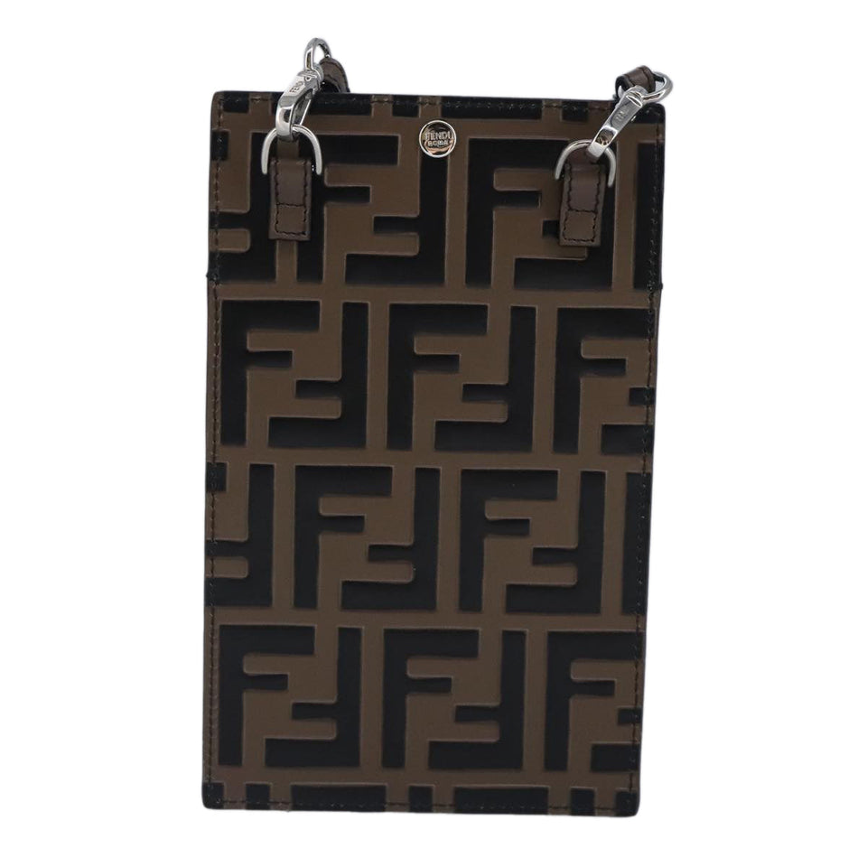 Fendi Zucca  Canvas Clutch Bag (Pre-Owned)