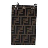 Fendi Zucca  Canvas Clutch Bag (Pre-Owned)