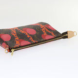 Louis Vuitton Pochette Accessoire  Canvas Clutch Bag