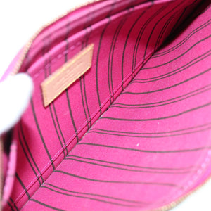 Louis Vuitton Neverfull Pouch  Canvas Clutch Bag