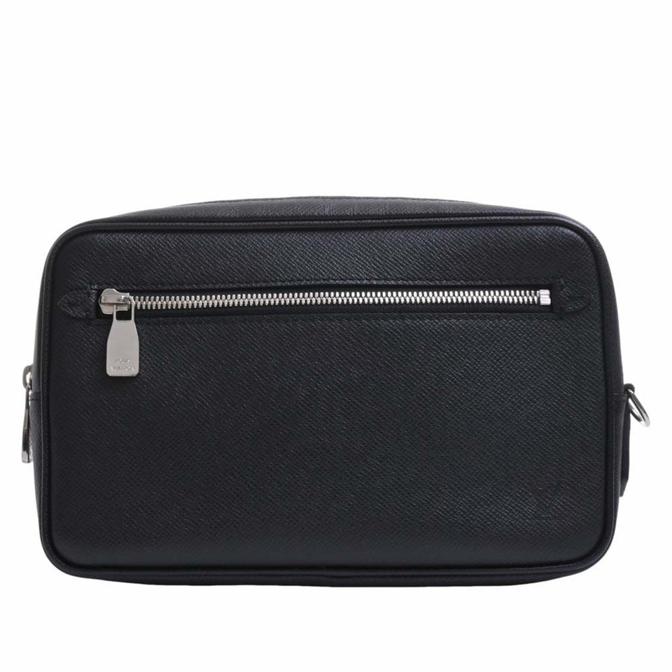 Louis Vuitton Pochette Kasai  Leather Clutch Bag