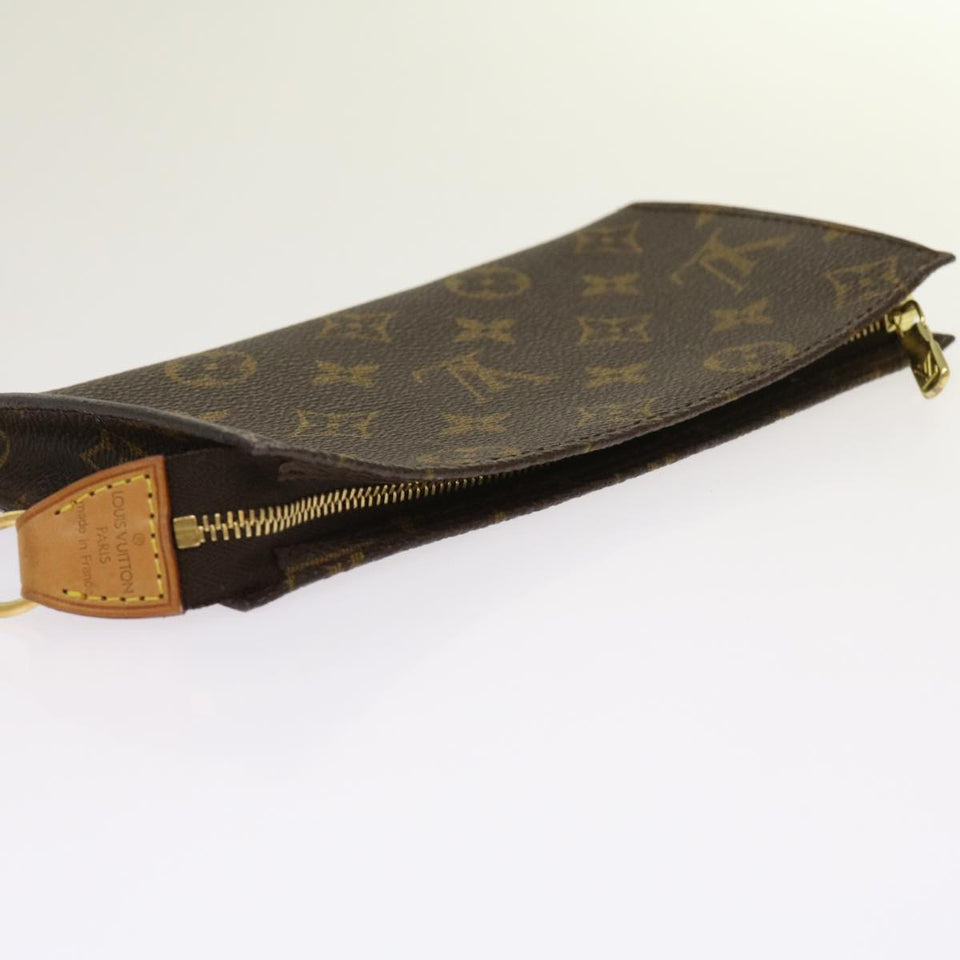 Louis Vuitton Pochette Accessoire  Canvas Clutch Bag