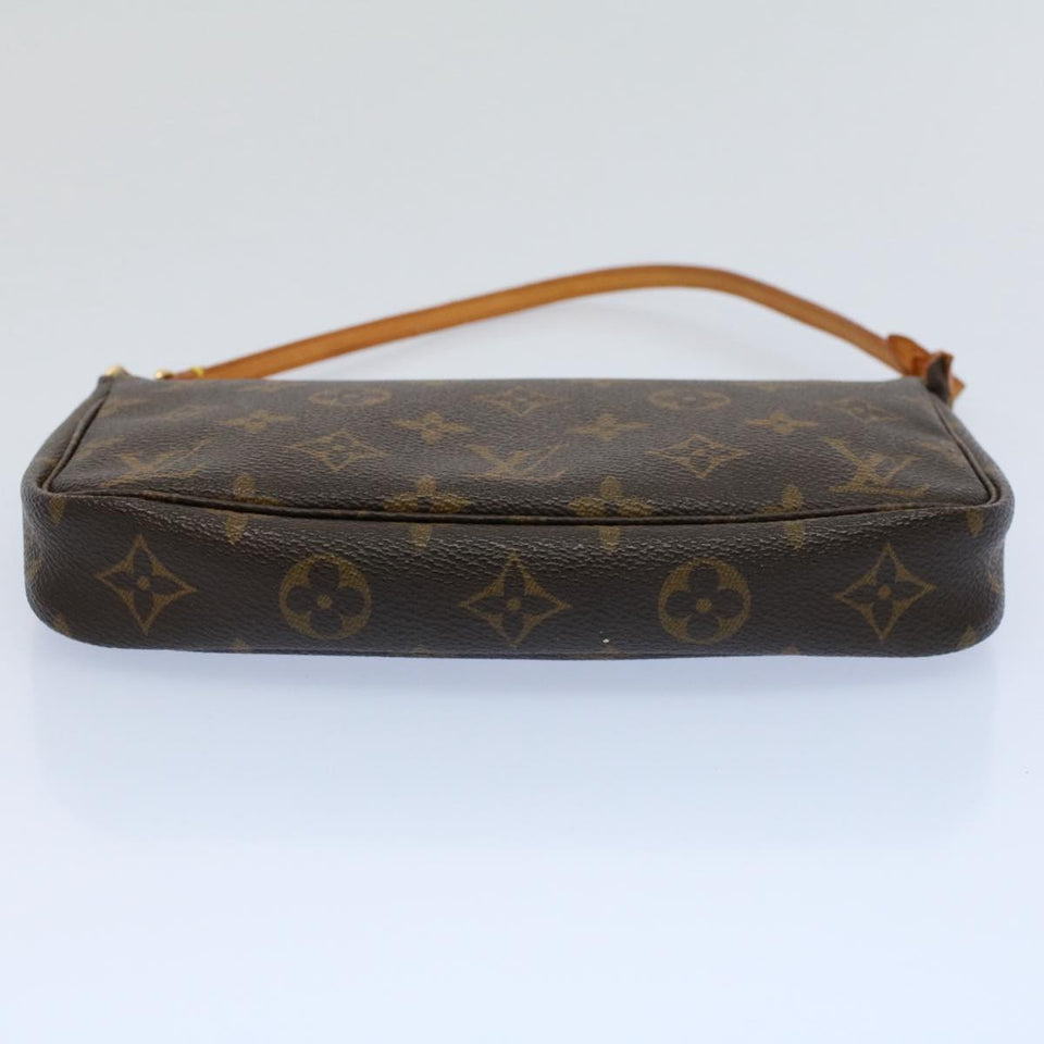 Louis Vuitton Pochette Accessoire  Canvas Clutch Bag