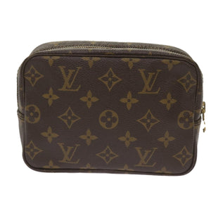 Louis Vuitton Trousse De Toilette 18  Canvas Clutch Bag