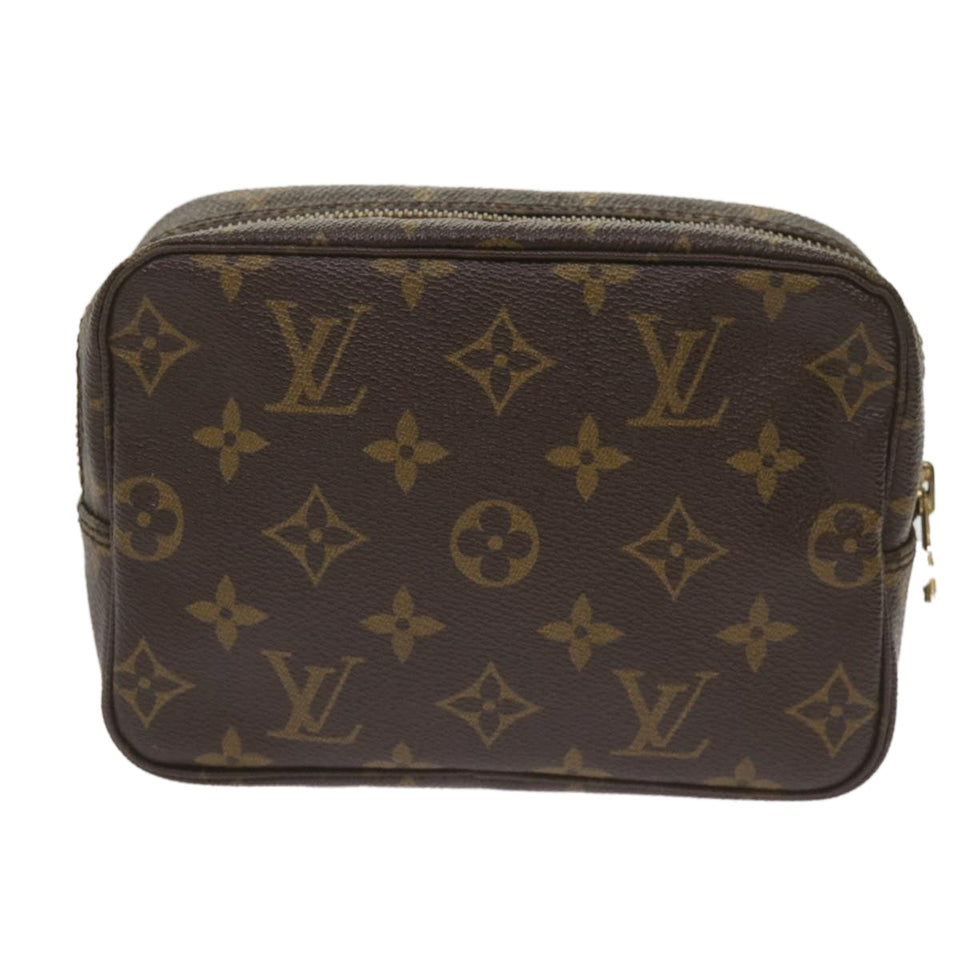 Louis Vuitton Trousse De Toilette 18  Canvas Clutch Bag