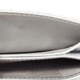 Dior Silver Cannage Leather Lady Dior 5 Gusset Card Holder..