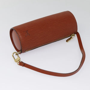 Louis Vuitton Papillon  Leather Clutch Bag