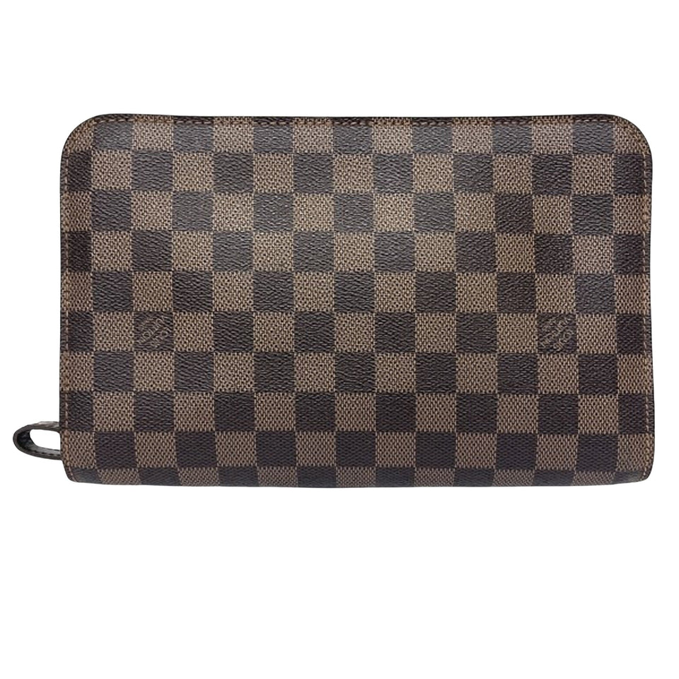 Louis Vuitton Saint Louis  Canvas Clutch Bag