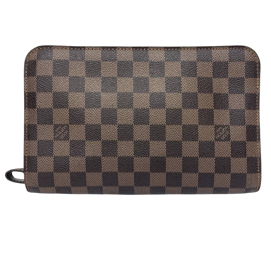 Louis Vuitton Saint Louis  Canvas Clutch Bag