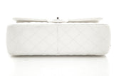Chanel Jumbo Classic Double Flap Creme Quilted Calfskin Shoulder Bag