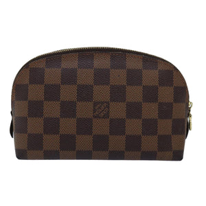 Louis Vuitton Cosmetic Pouch  Canvas Clutch Bag