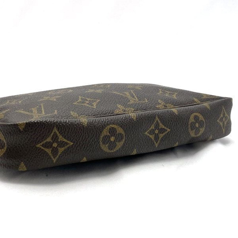 Louis Vuitton Pochette Accessoire  Canvas Clutch Bag