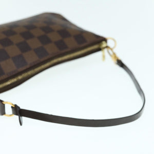 Louis Vuitton Pochette Accessoire  Canvas Clutch Bag