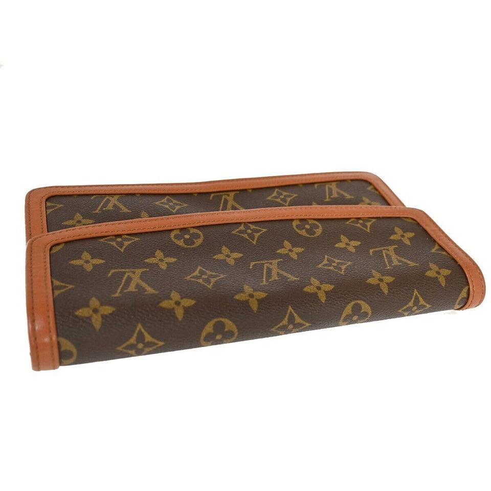Louis Vuitton Pochette Dame  Canvas Clutch Bag