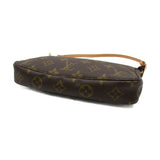 Louis Vuitton Pochette Accessoire  Canvas Clutch Bag