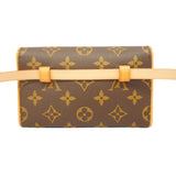 Louis Vuitton Pochette Florentine  Canvas Clutch Bag